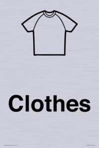 Dementia clothes sign